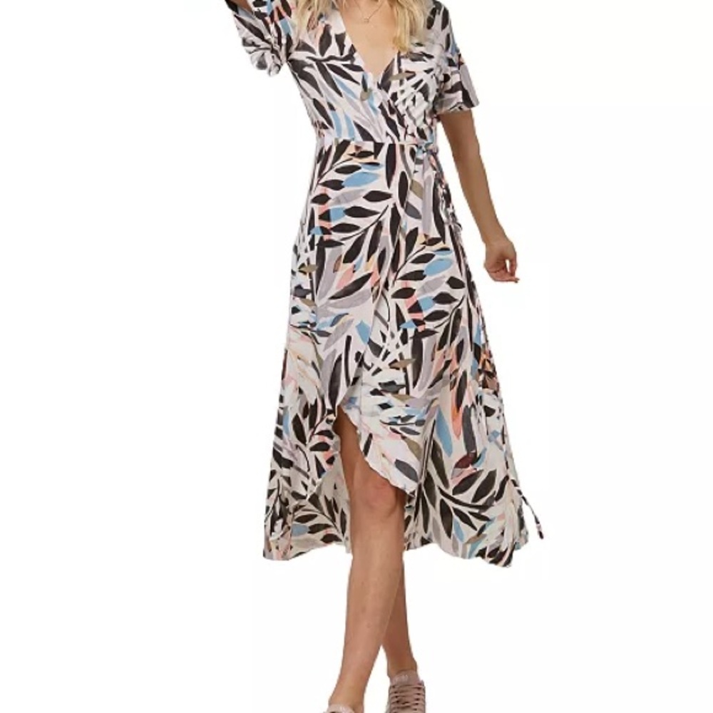 O’Neill Printed Wrap Dress